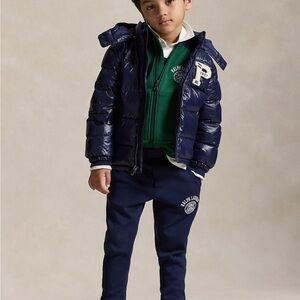 Navy Puffer Jacket